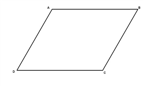 平行四边形。