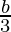 \frac{b}{3}