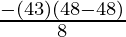 \frac{-(4√3)± √(48-48)}{8}