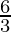 \frac{6}{3} 