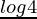 \frac{log4}{π}