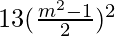 1−3(\frac{m^2-1}{2})^2