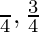 \frac{π}{4},\frac{3π}{4}