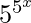 5^{5^x}