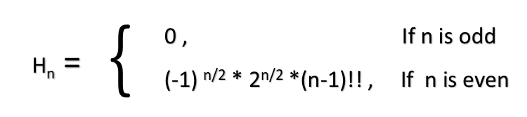 厄米数方程