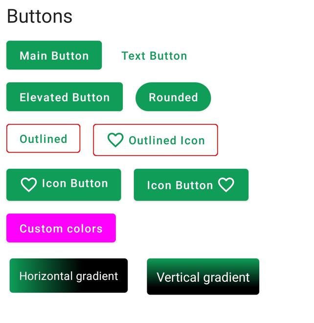 在Android中使用Jetpack Compose的Material Design按钮