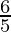 \frac{6}{5}