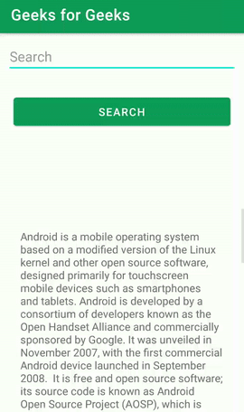 Android示例GIF中的文本荧光笔
