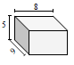立方体或直角棱镜的表面积Quiz1
