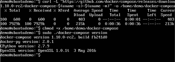 Docker Compose安装