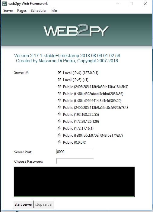 Web2py框架