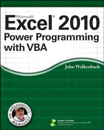 使用VBA的Excel 2010 Power编程