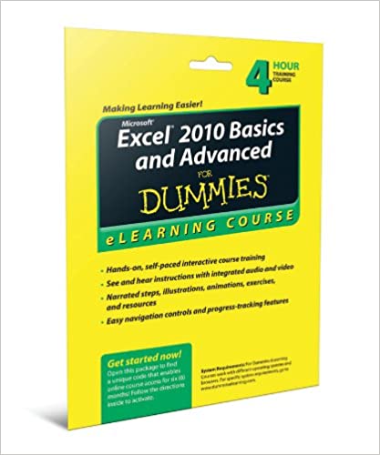 Excel 2010傻瓜电子学习课程访问代码卡的基础知识和高级知识