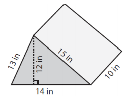 用网寻找三角棱镜Quiz3的表面积