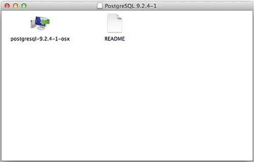 在Mac上安装postgresql