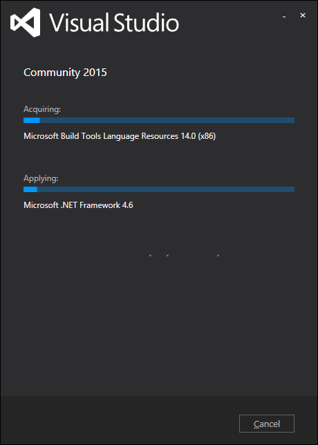 安装Visual Studio