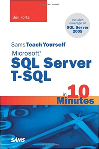 Sams自学Microsoft SQL Server T-SQL