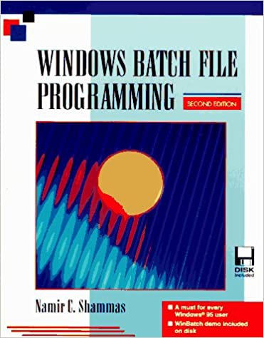Windows批处理文件编程