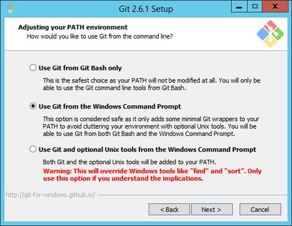 从Windows Git