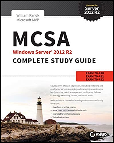 MCSA Windows Server 2012 R2完整学习指南：考试70-410、70-411、70-412