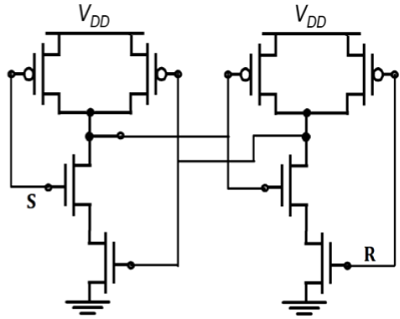 NAND门上的CMOS