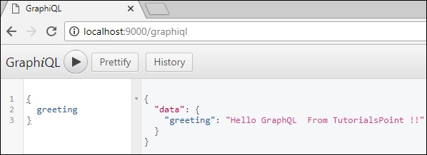 测试GraphQL API