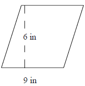 平行四边形Quiz4的面积