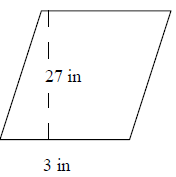 平行四边形Quiz5的面积