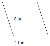 平行四边形Quiz9的面积