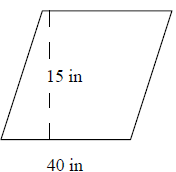 平行四边形Quiz10的面积