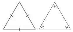 按边长或角6.1对斜角，等腰三角形和等边三角形分类