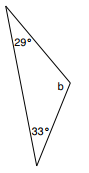 查找给定两个角度的三角形的角度测量Online Quiz 7.1
