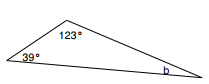 在给定两个角度的情况下找到三角形的角度测量在线测验7.10