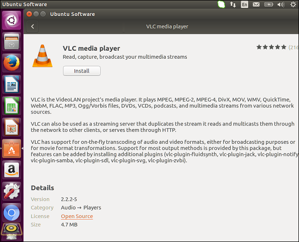 VLC Media Player安装