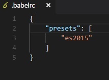 Babelrc对于Babel