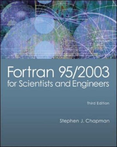 适用于科学家和工程师的Fortran 95/2003