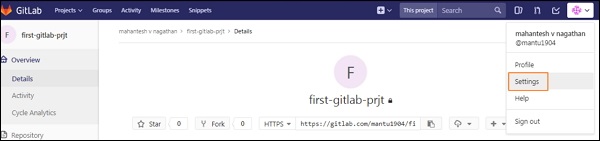 GitLab SSH密钥