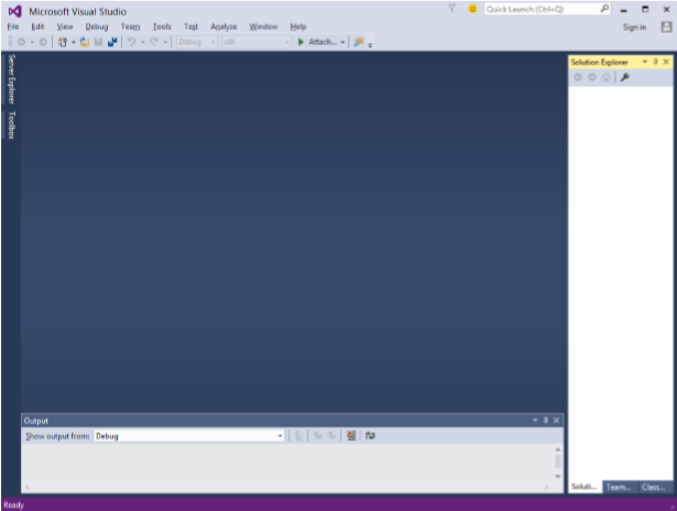 Visual Studio的视窗