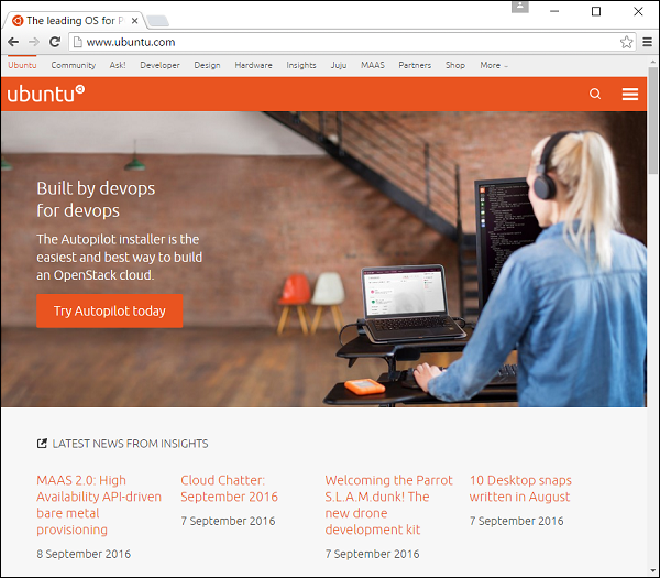 Ubuntu网站