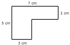 分段矩形图形的周长示例1