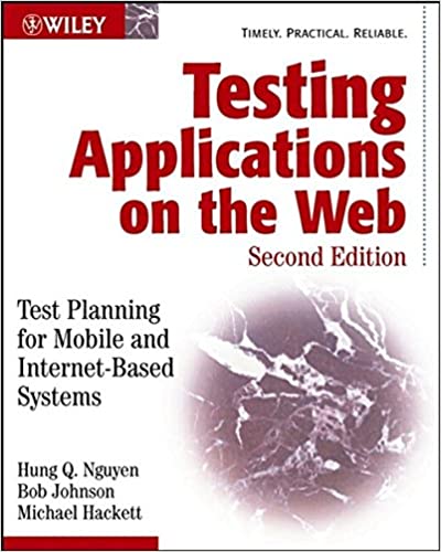 测试应用程序Web计划