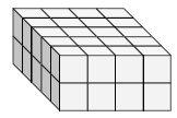由单位立方体制成的直角棱镜的表面积Quiz6
