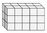 由单位立方体Quiz9制成的直角棱镜的表面积