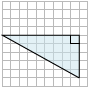 在网格Quiz4上找到直角三角形的区域