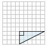 在网格Quiz7上找到直角三角形的区域