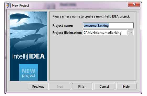 IntelliJ IDEA中的“新建项目”，步骤5。