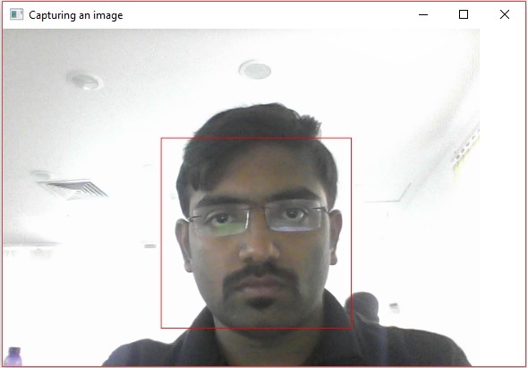 使用相机进行人脸检测