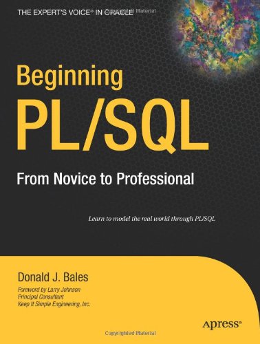 开始PL / SQL：从新手到专业人士