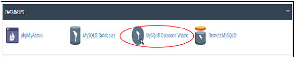 MySQL数据库向导