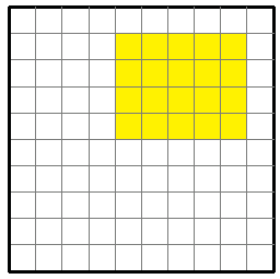 在坐标平面中查找矩形的周长或面积